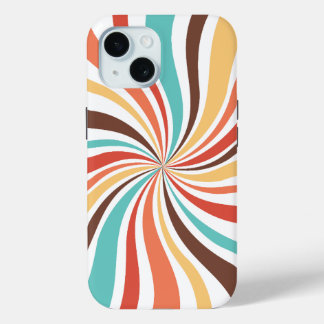Retro Swirl Art Abstrait iPhone / coque ipad