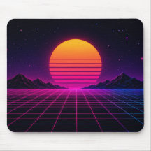 Retro Synthwave Sunset