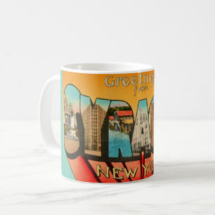 Retro Syracuse New York Salutation Mug