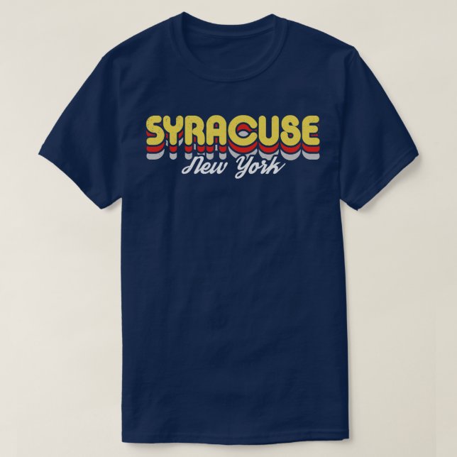 Retro Syracuse T-Shirt (Design Front)