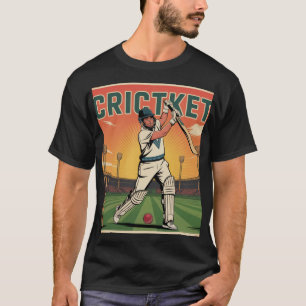 Retro T20 Cricket Fever Tee