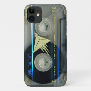 Retro T5 Audiotape mixtape Cassette Name iPC Case- iPhone 11 Case