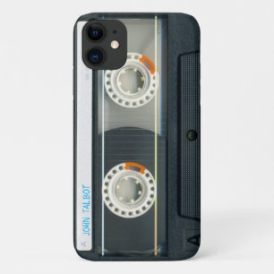 Retro T6 Audiotape mixtape Cassette Name iPC Case- iPhone 11 Case