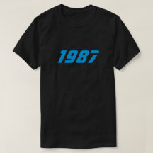 Rétro T-shirt 1987
