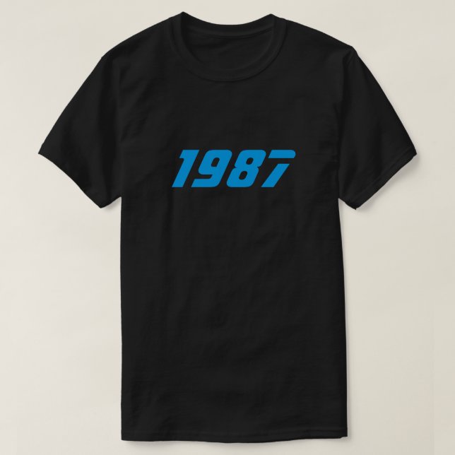 Rétro T-shirt 1987 (Design devant)
