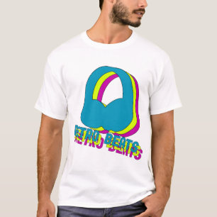 Rétro T-shirt de battements