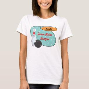 Rétro T-shirt de bowling