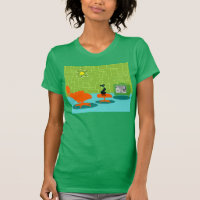 Rétro T-shirt de Kitty d'âge d'espace