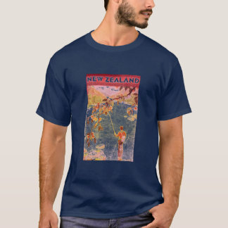 Rétro T-shirt de la Nouvelle Zélande