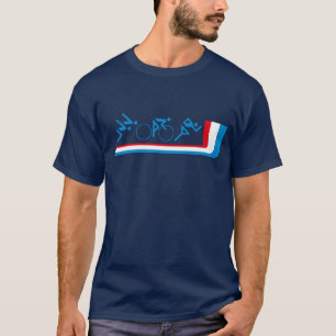 Rétro T-shirt de triathlon
