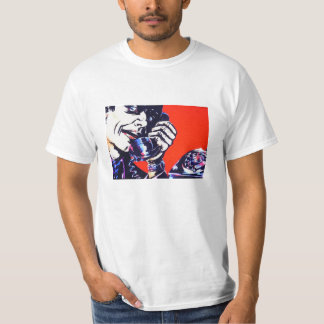 Rétro T-shirt d'homme de téléphone des années 1970