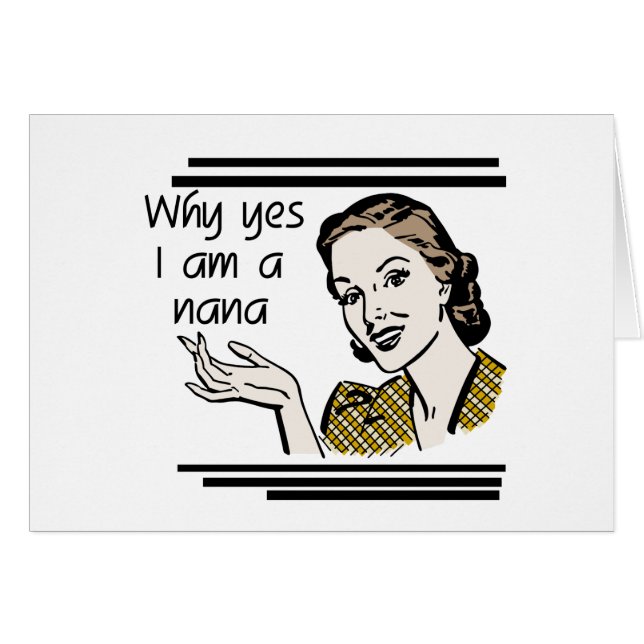 Rétro T-shirts et cadeaux de Nana (Devant horizontal)