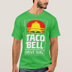 Retro Taco Drive Thru Pillow T-Shirt
