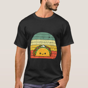Retro Taco Lover Shirt Funny Retro Taco Humor 