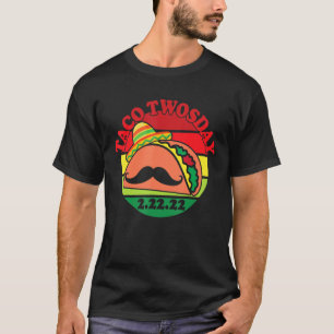 Retro Taco Twosday Family Cinco De Mayo Dos Birthd T-Shirt