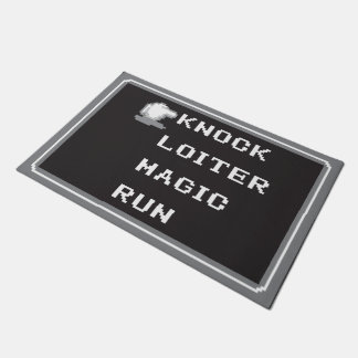 Rétro tapis de porte de menu de RPG 24" x 36" (à 8