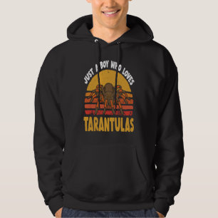 retro tarantula boy for tarantula hoodie