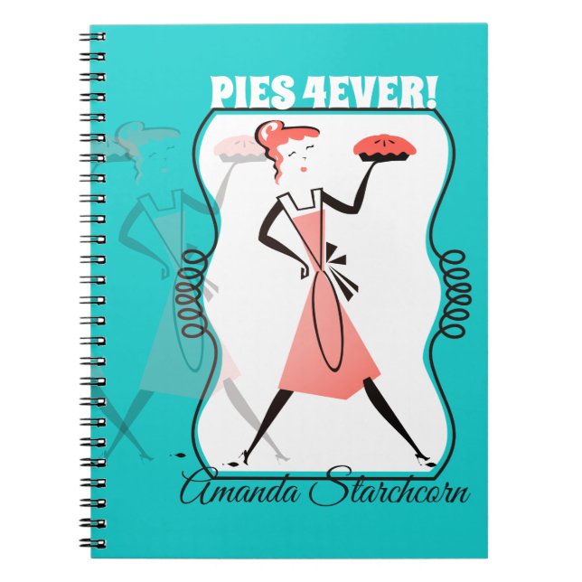 Retro tarte fille cuisson recettes livre de cuisin (Devant)