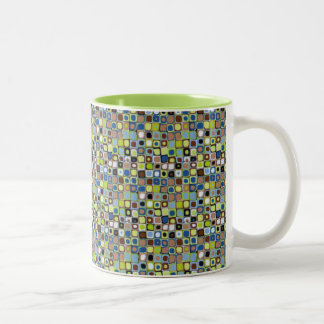Rétro tasse à deux tons de 11 onces de marais