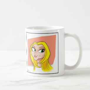 Rétro tasse blonde