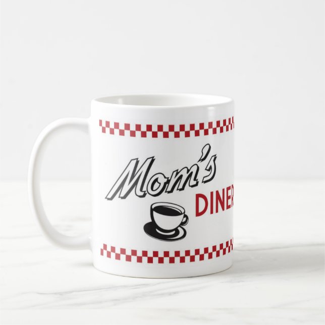 Rétro tasse de café de wagon-restaurant - rétro (Gauche)