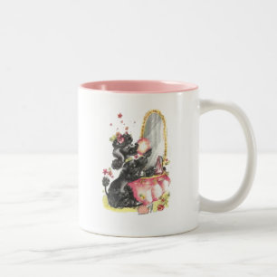 Rétro tasse de caniche