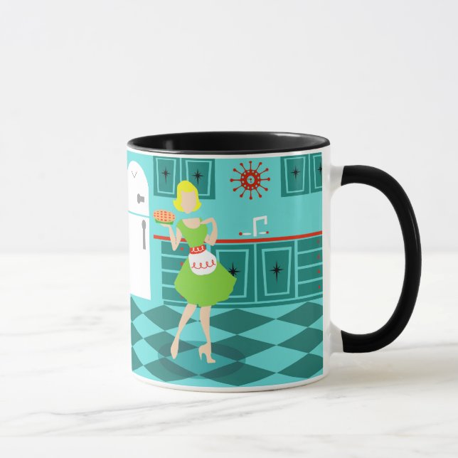 Rétro tasse de cuisine (Droite)