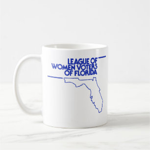 Rétro tasse de logo de LWVF