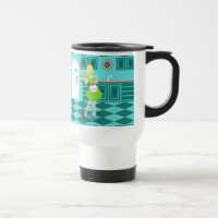 Rétro tasse de voyage de cuisine
