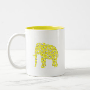 rétro tasse d'éléphant