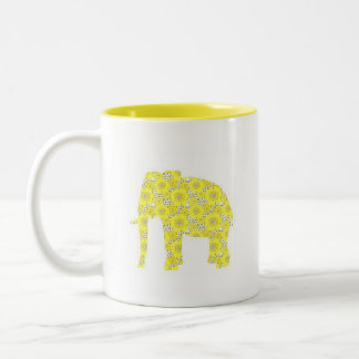 rétro tasse d'éléphant