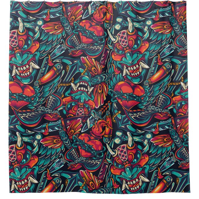 Retro Tattoo Pattern (Front)