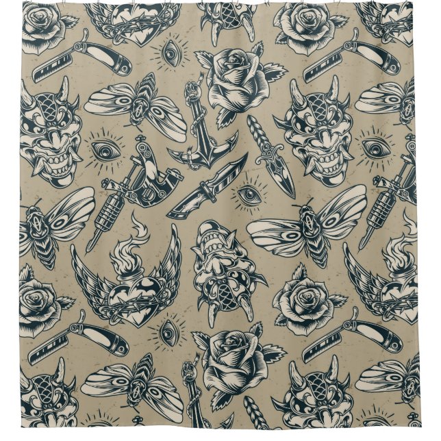 Retro Tattoo Pattern (Front)