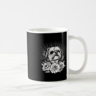 Retro Tattoo Style Shih Tzu Dog Lover _1 Coffee Mug