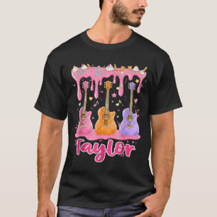 Retro Taylor Ice Cream Dripng Groovy 80's Women Me T-Shirt