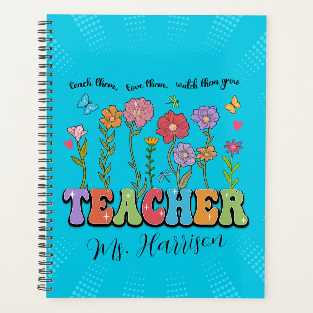 Retro Teacher's Agenda (Front)