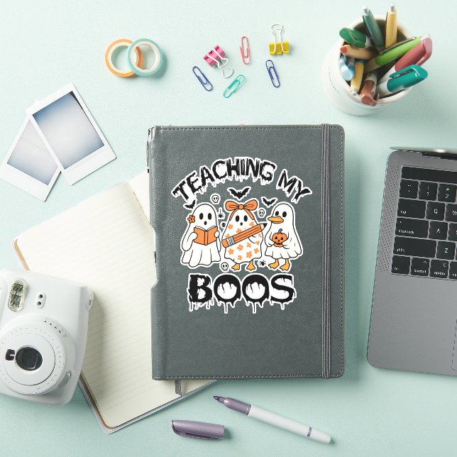 Retro Teaching My Boos Halloween (iPad Cover)