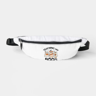 Retro Teaching My Boos Halloween Fanny Pack
