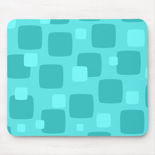 Retro Teal Mousepad (Front)