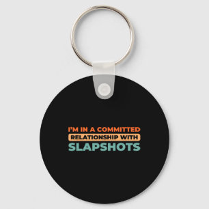 Retro Team - Player Vintage Ice Hockey  Keychain