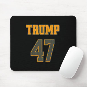 Retro Team Trump 47 Vintage Mouse Pad