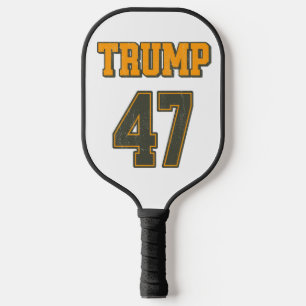 Retro Team Trump 47 Vintage Pickleball Paddle