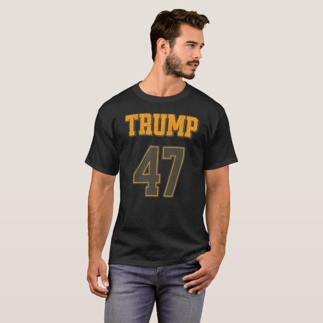 Retro Team Trump 47 Vintage T-Shirt (Front Full)