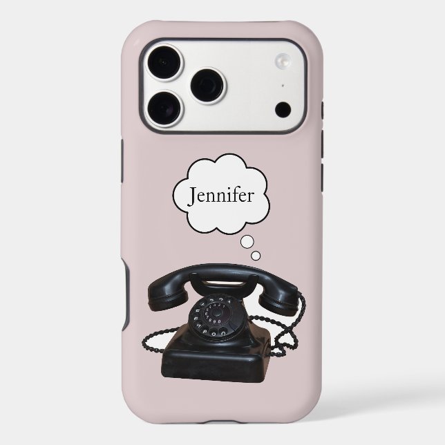 Retro Telephone iPhone / iPad case (Verso)