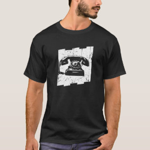 Retro Telephone Vintage Phone   T-Shirt