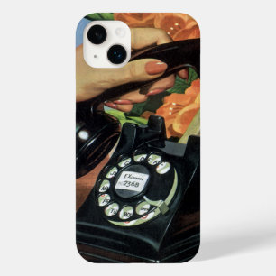 Retro Telephone with Rotary Dial, Vintage Business Case-Mate iPhone 14 Plus Case