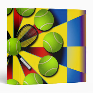 RETRO TENNIS BINDER