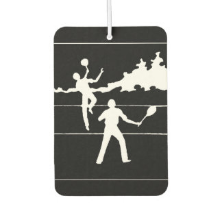 Retro Tennis Silhouette Air Freshener