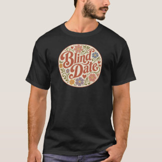 Retro text blind T-Shirt