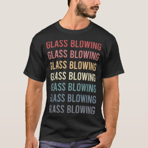 Retro Text Glassblower Glassmith Gaffer T-Shirt